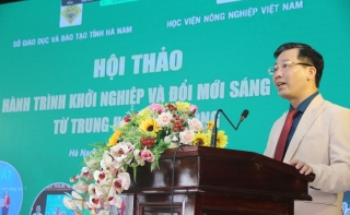 Hơn 20 nghìn học sinh THPT của Hà Nam tham gia Hành trình khởi nghiệp