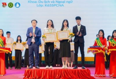 Nguyễn Thị Hà Trang – Sinh viên ngành Sư phạm công nghệ, Học viện Nông nghiệp Việt Nam 4 lần đạt danh hiệu “Sinh viên 5 tốt cấp Thành phố”