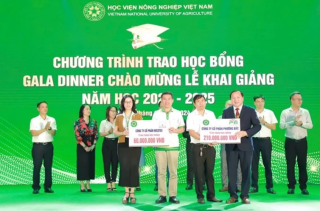 Học viện Nông nghiệp Việt Nam chào đón tân sinh viên bằng học bổng 'khủng'