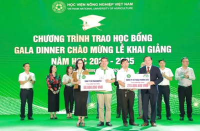 Học viện Nông nghiệp Việt Nam chào đón tân sinh viên bằng học bổng 'khủng'