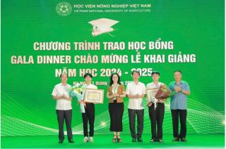 Gần 1.650 học bổng cho tân sinh viên Học viện Nông nghiệp Việt Nam