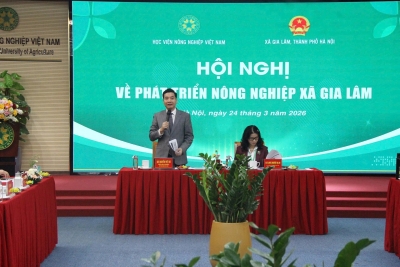 Học viện Nông nghiệp Việt Nam hợp tác phát triển nông nghiệp với xã Gia Lâm
