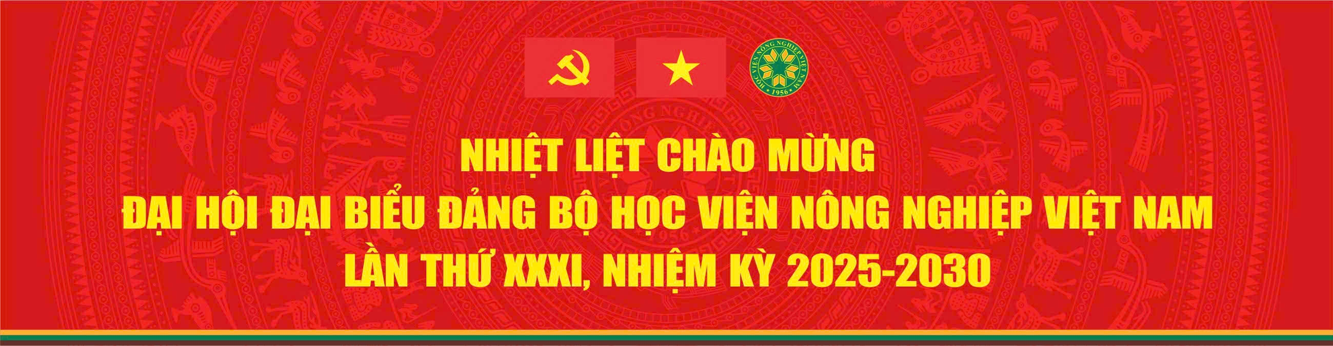 Đại hội Đại biểu Đảng bộ Học viện Nông nghiệp Việt Nam_3