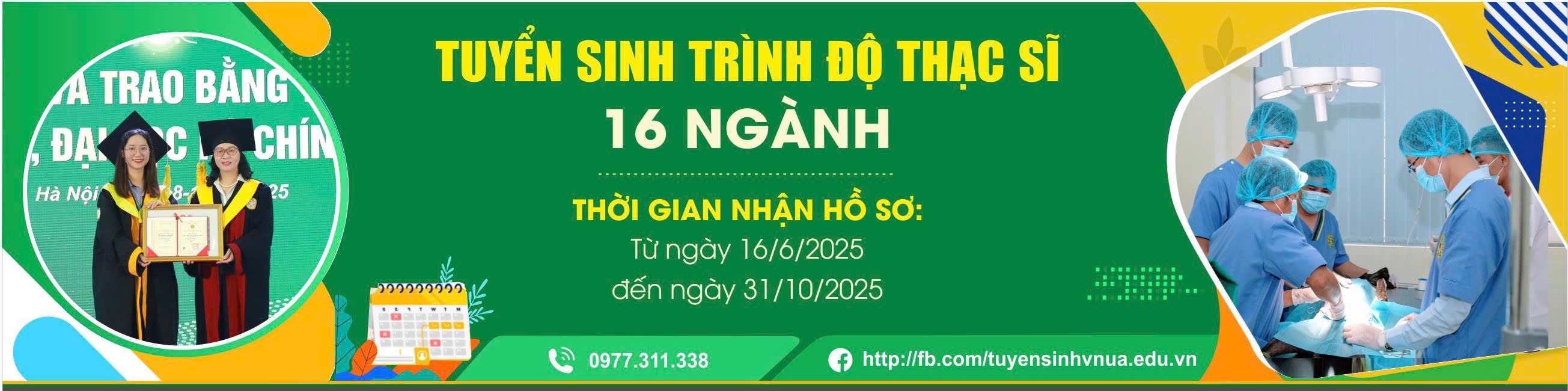 Tuyển sinh thạc sĩ 2025