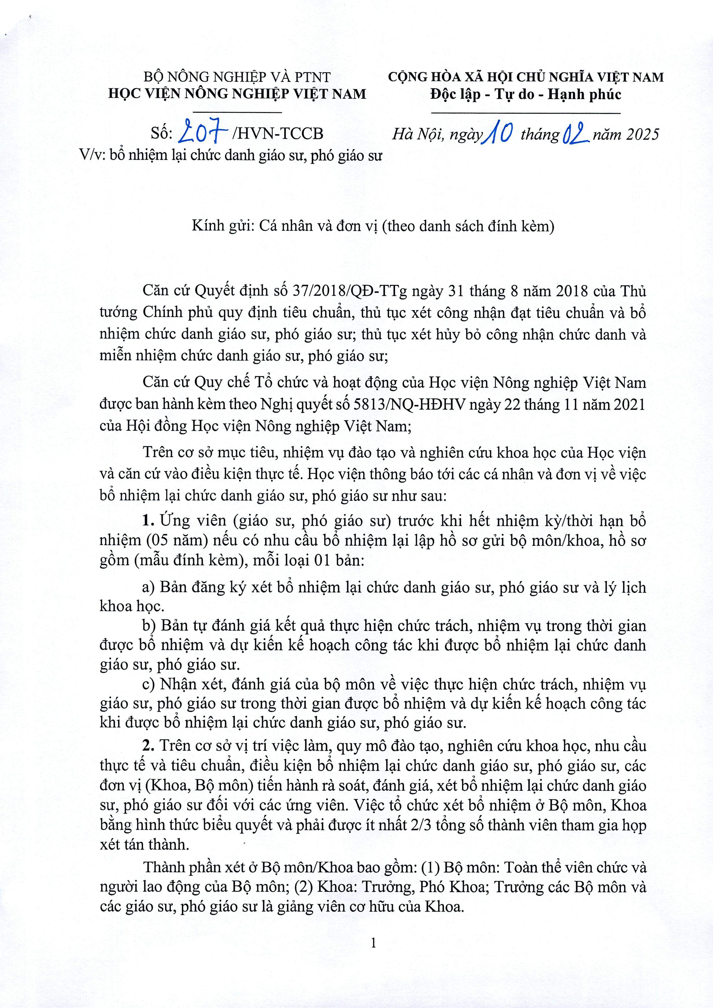 2025 02 10 so 207 tb bo nhiemn lai chuc danh gs pgs