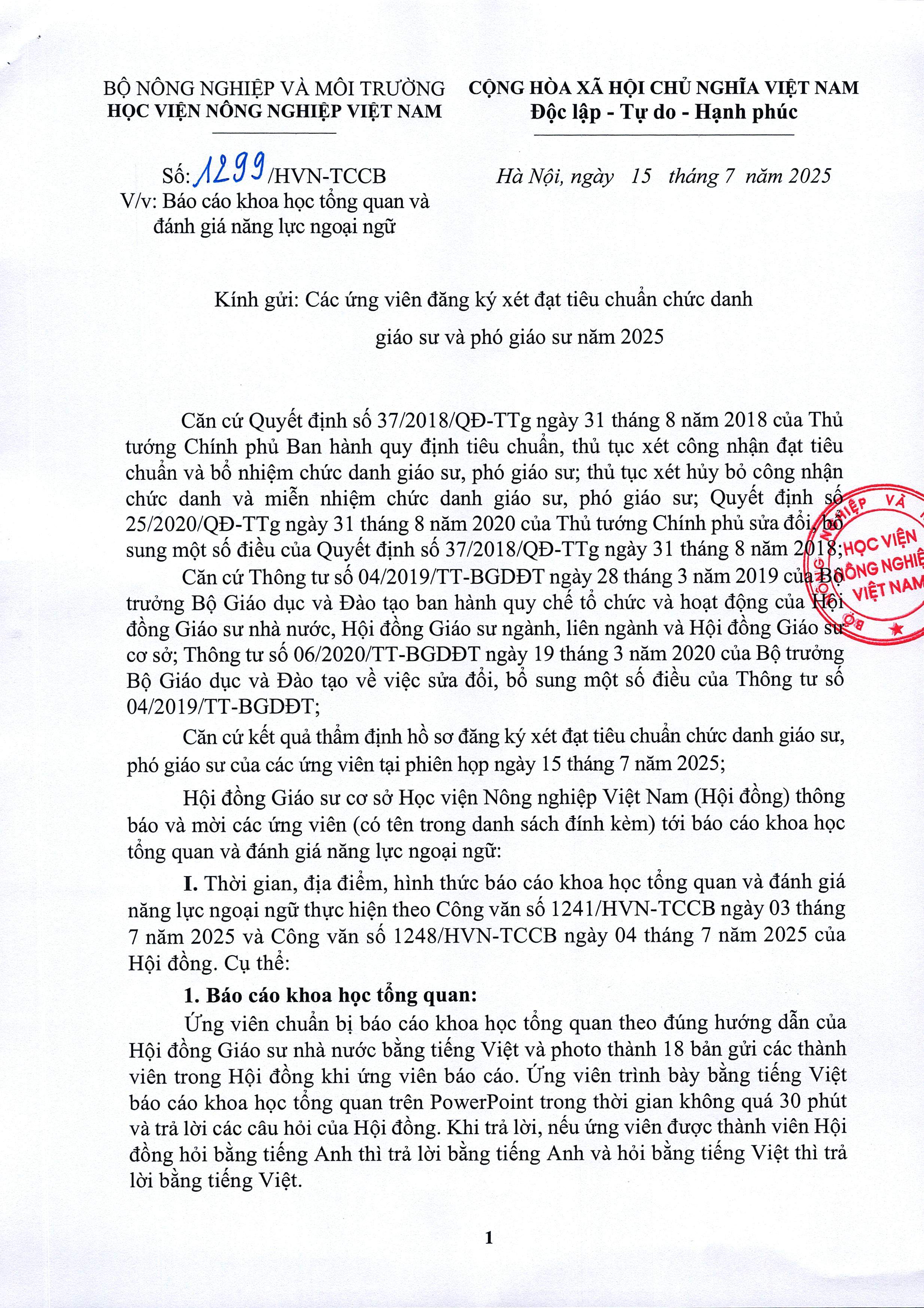 2025 07 15 so 1299 thong bao bao cao khtq ngoai ngu 2025